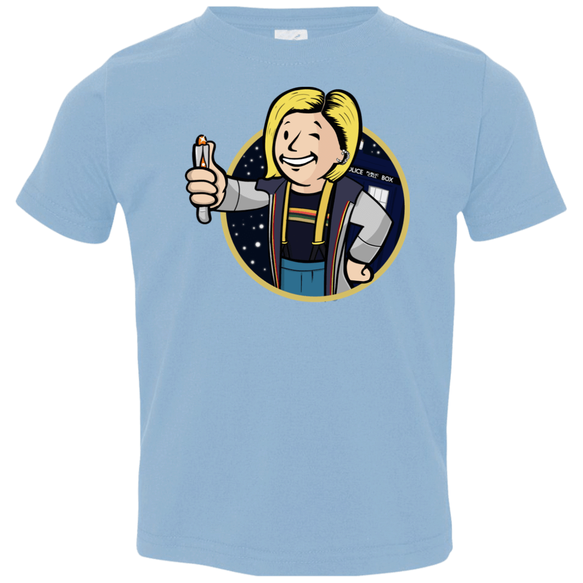 T-Shirts Light Blue / 2T Doctor Vault Toddler Premium T-Shirt