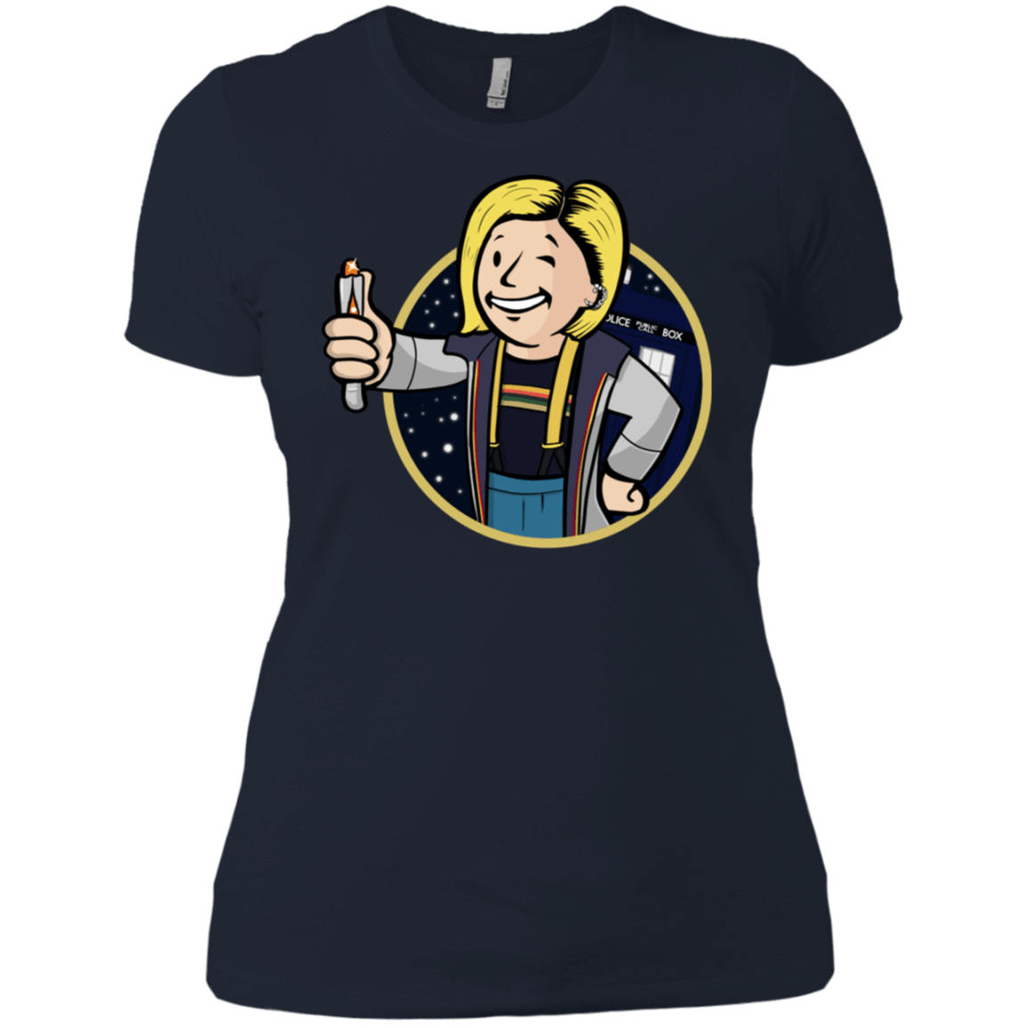 T-Shirts Midnight Navy / X-Small Doctor Vault Women's Premium T-Shirt
