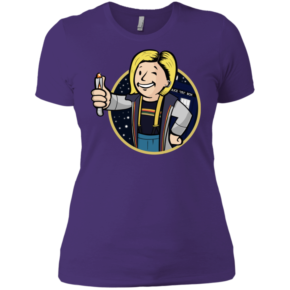 T-Shirts Purple Rush/ / X-Small Doctor Vault Women's Premium T-Shirt