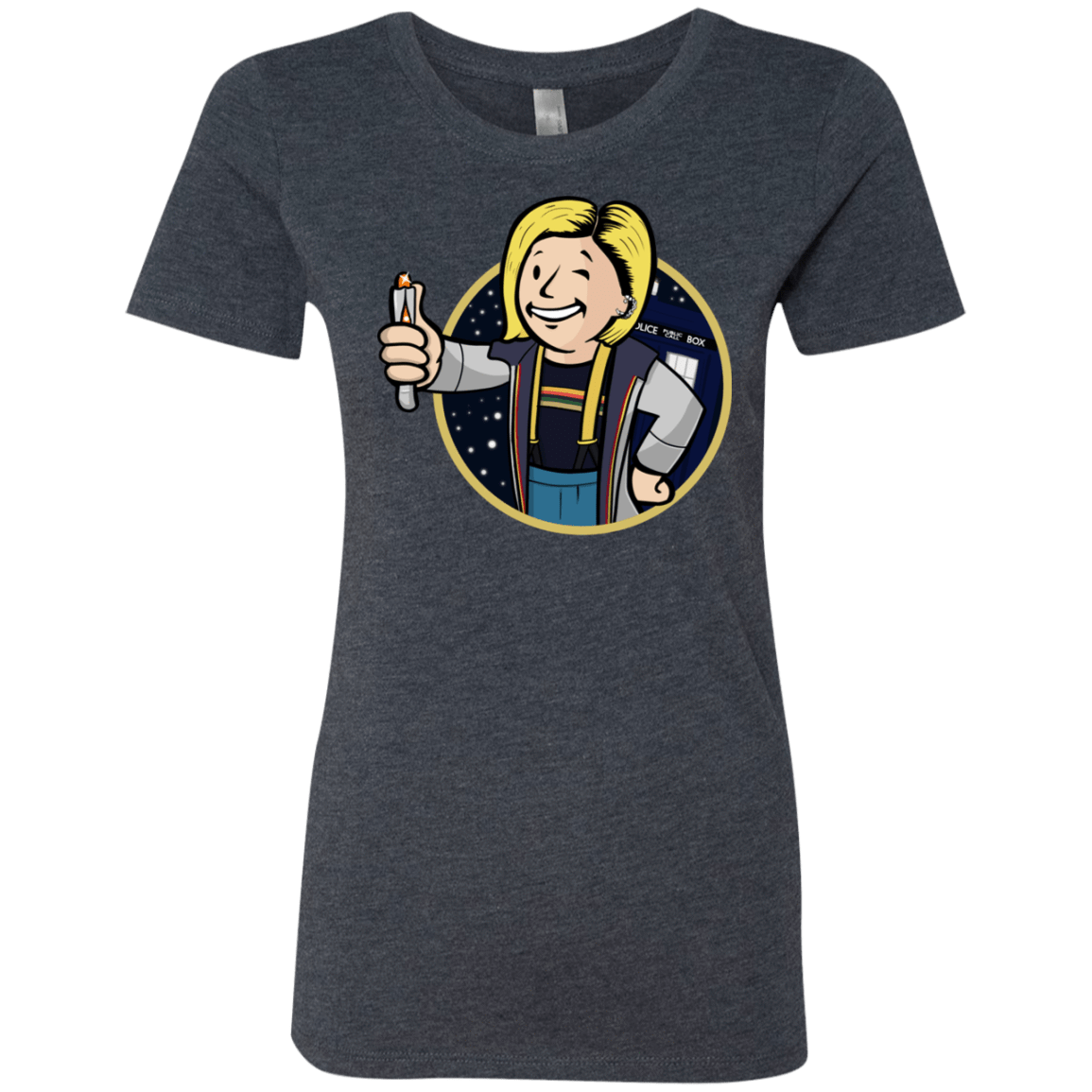 T-Shirts Vintage Navy / S Doctor Vault Women's Triblend T-Shirt