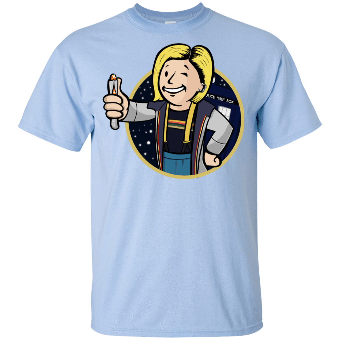 T-Shirts Light Blue / YXS Doctor Vault Youth T-Shirt