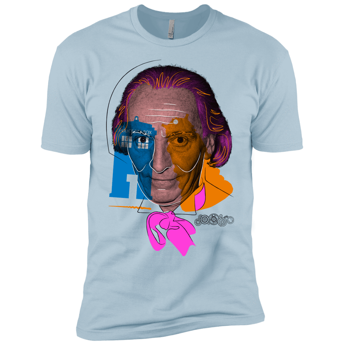 T-Shirts Light Blue / YXS Doctor Warwhol 1 Boys Premium T-Shirt