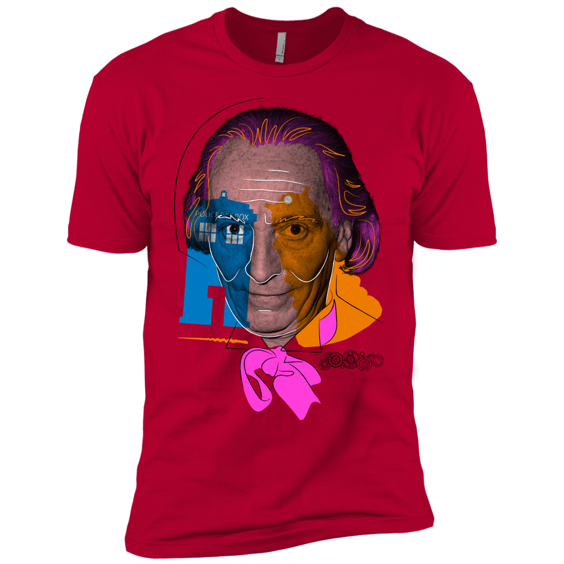 T-Shirts Red / YXS Doctor Warwhol 1 Boys Premium T-Shirt