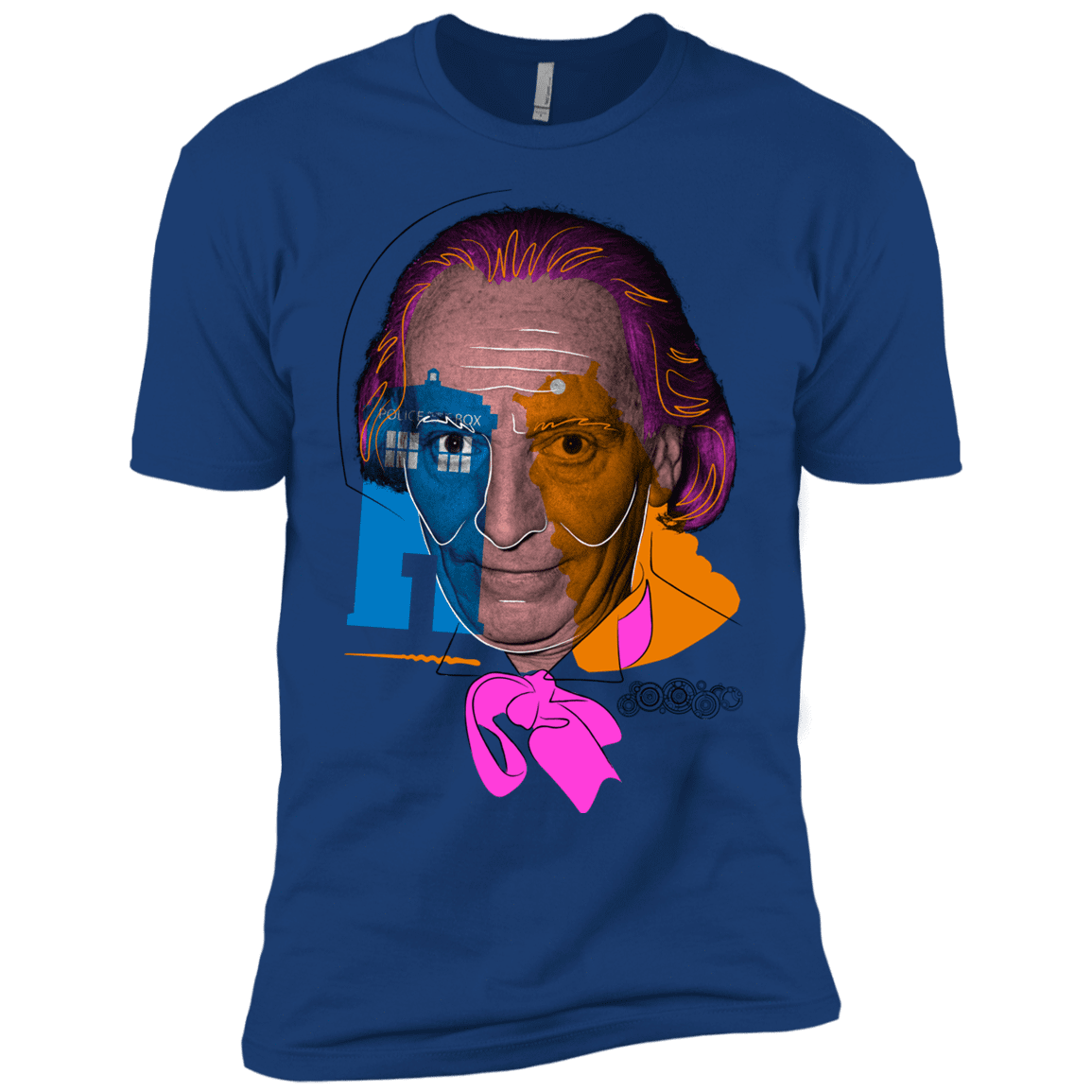 T-Shirts Royal / YXS Doctor Warwhol 1 Boys Premium T-Shirt