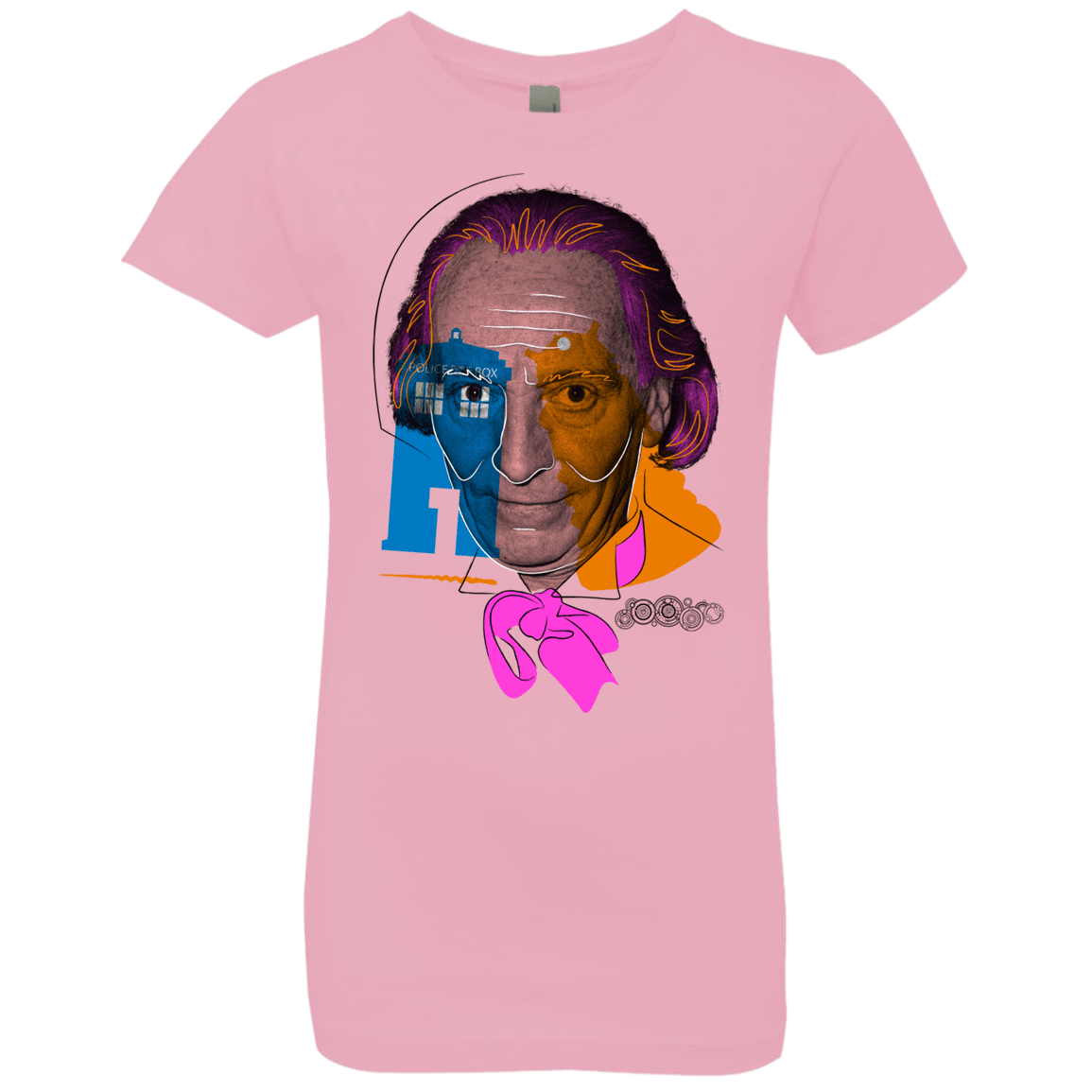 T-Shirts Light Pink / YXS Doctor Warwhol 1 Girls Premium T-Shirt