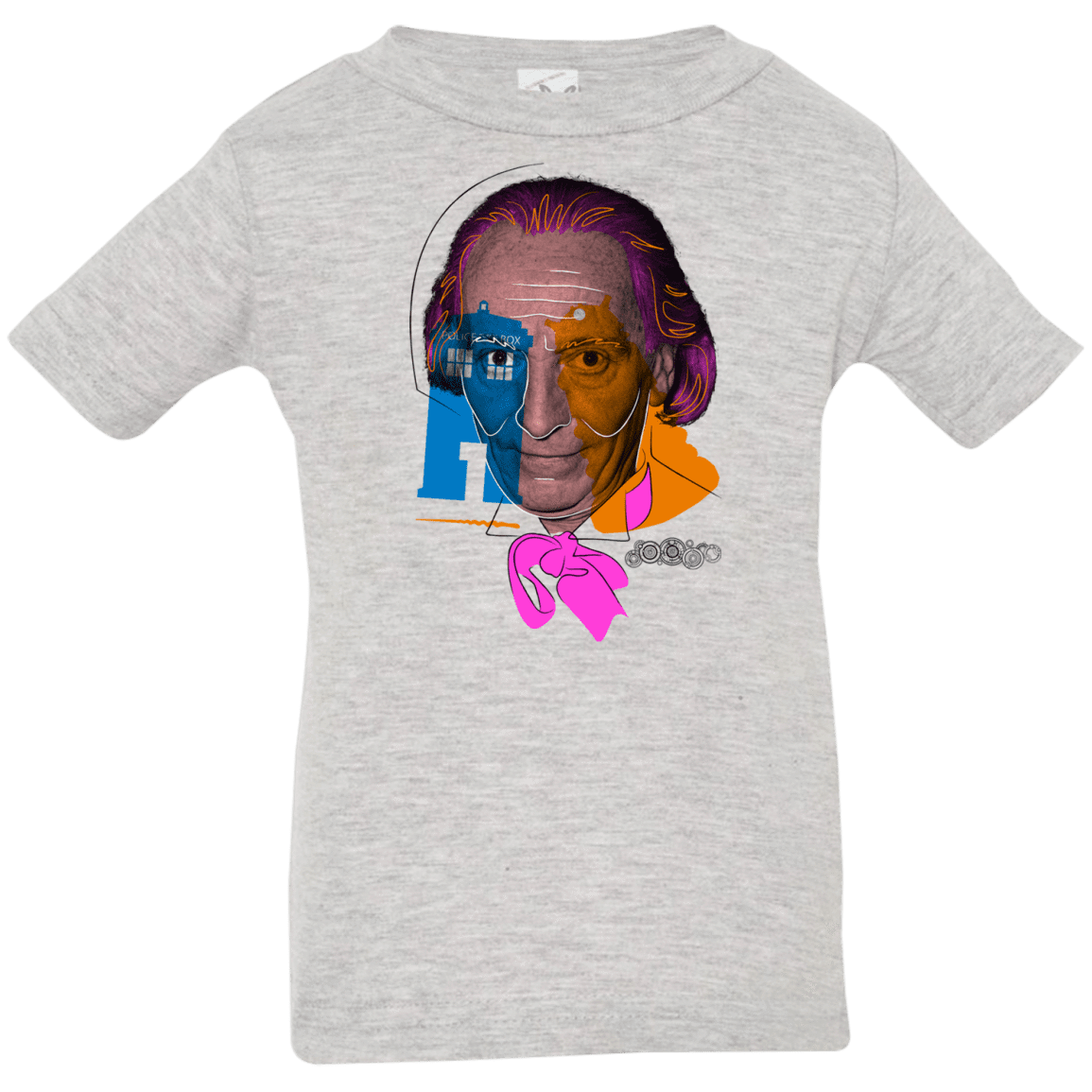 T-Shirts Heather Grey / 6 Months Doctor Warwhol 1 Infant Premium T-Shirt