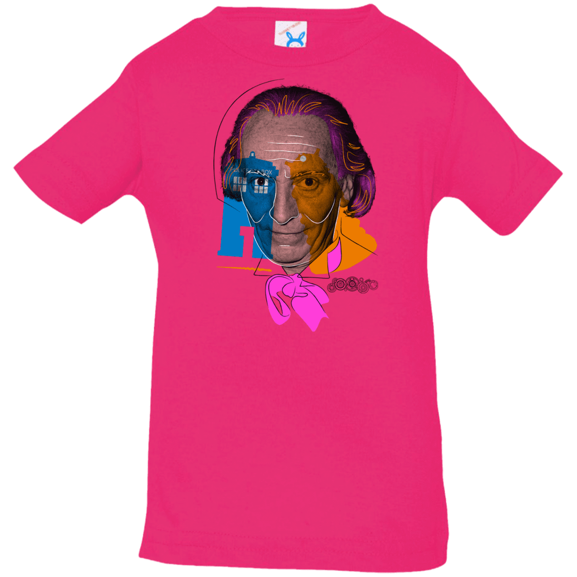 T-Shirts Hot Pink / 6 Months Doctor Warwhol 1 Infant Premium T-Shirt