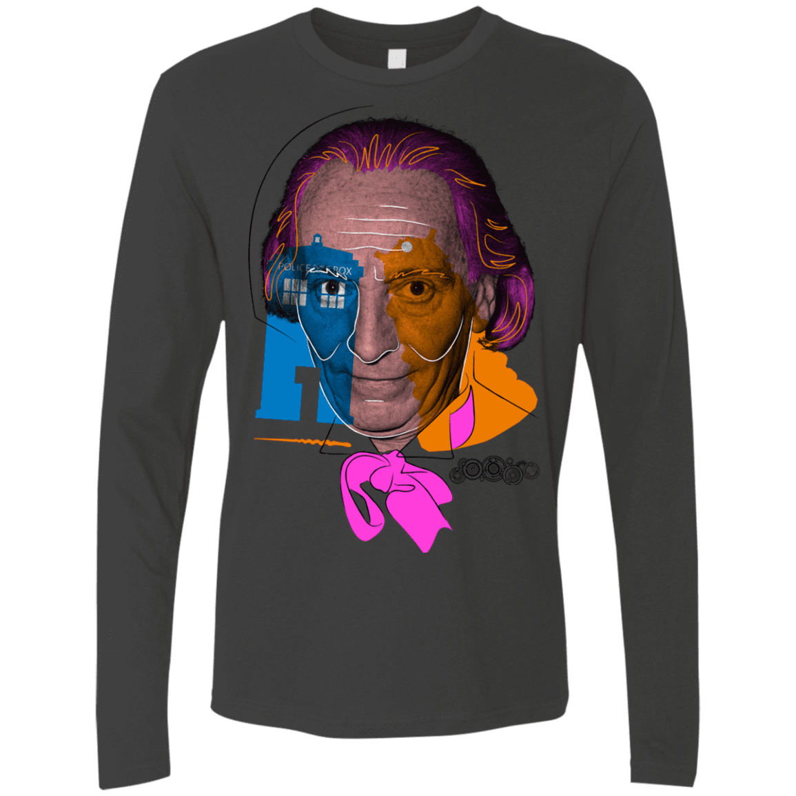 T-Shirts Heavy Metal / S Doctor Warwhol 1 Men's Premium Long Sleeve