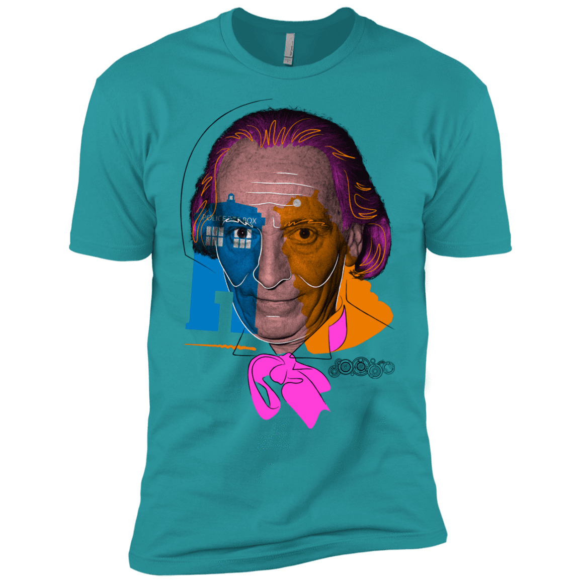 T-Shirts Tahiti Blue / X-Small Doctor Warwhol 1 Men's Premium T-Shirt