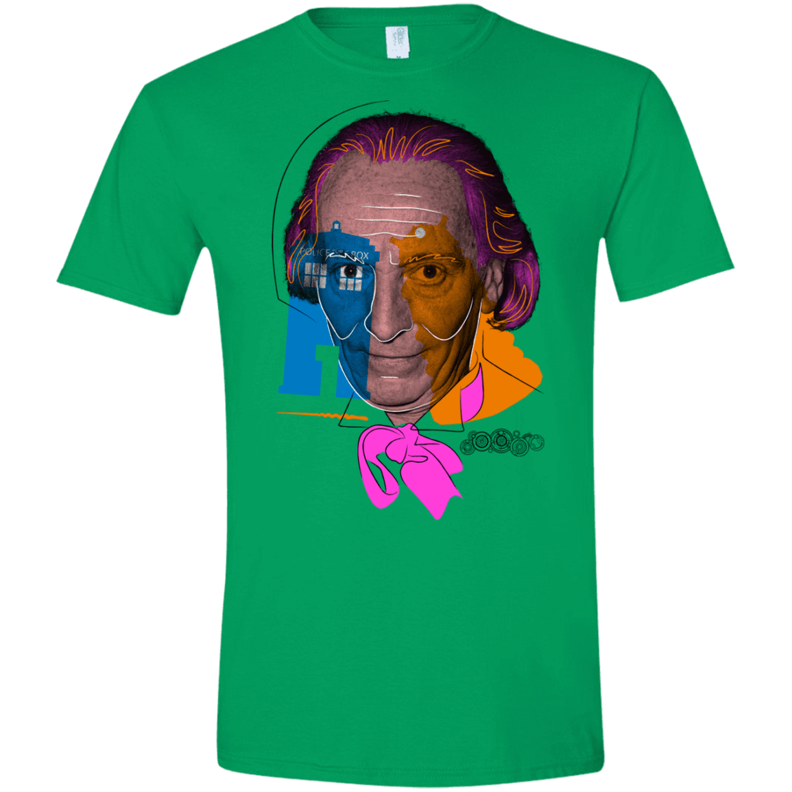 T-Shirts Irish Green / S Doctor Warwhol 1 Men's Semi-Fitted Softstyle