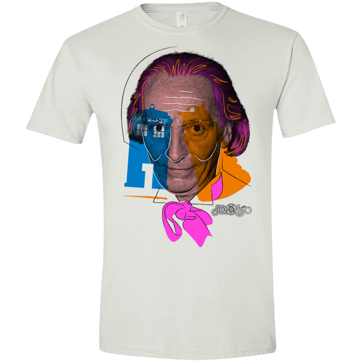 T-Shirts White / X-Small Doctor Warwhol 1 Men's Semi-Fitted Softstyle