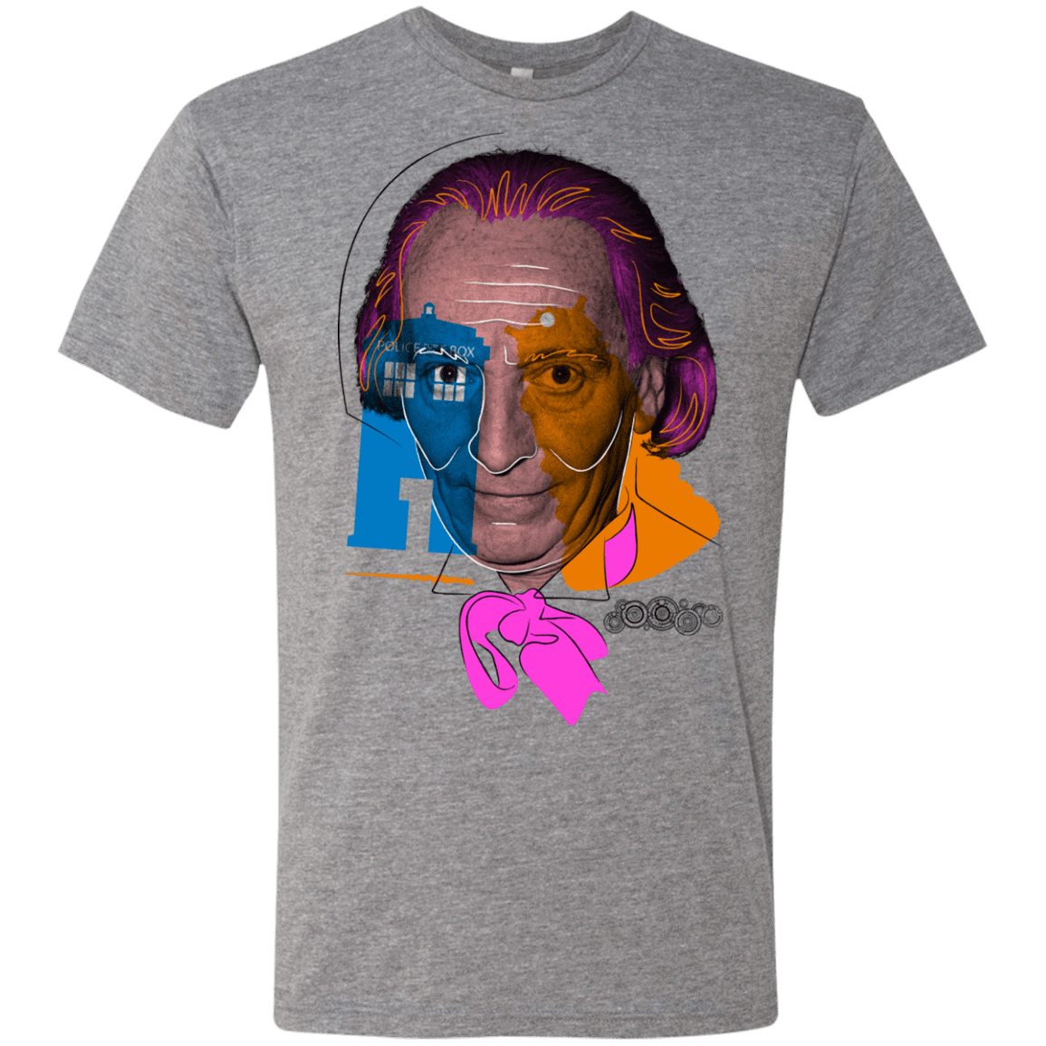 T-Shirts Premium Heather / S Doctor Warwhol 1 Men's Triblend T-Shirt