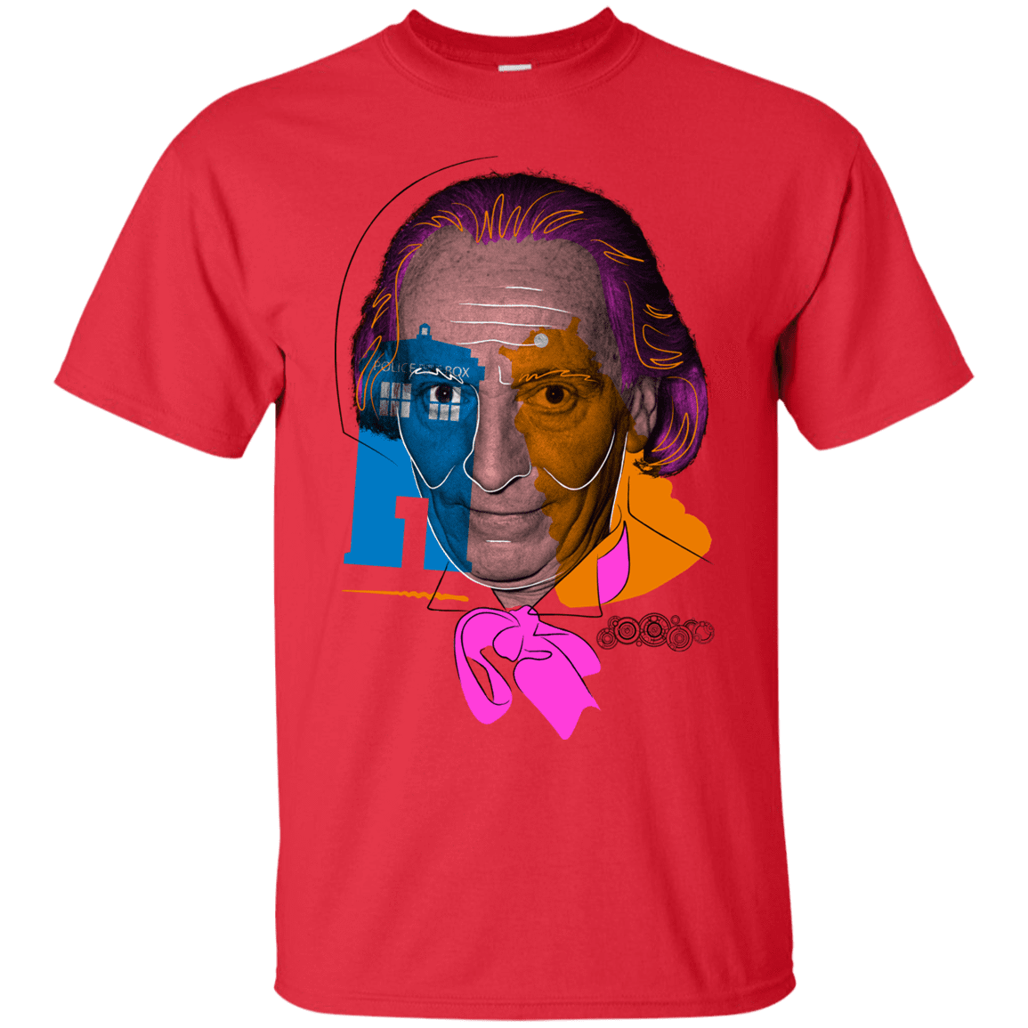 T-Shirts Red / S Doctor Warwhol 1 T-Shirt