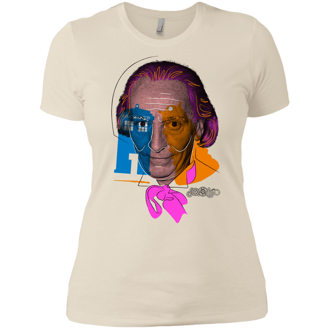 T-Shirts Ivory/ / X-Small Doctor Warwhol 1 Women's Premium T-Shirt