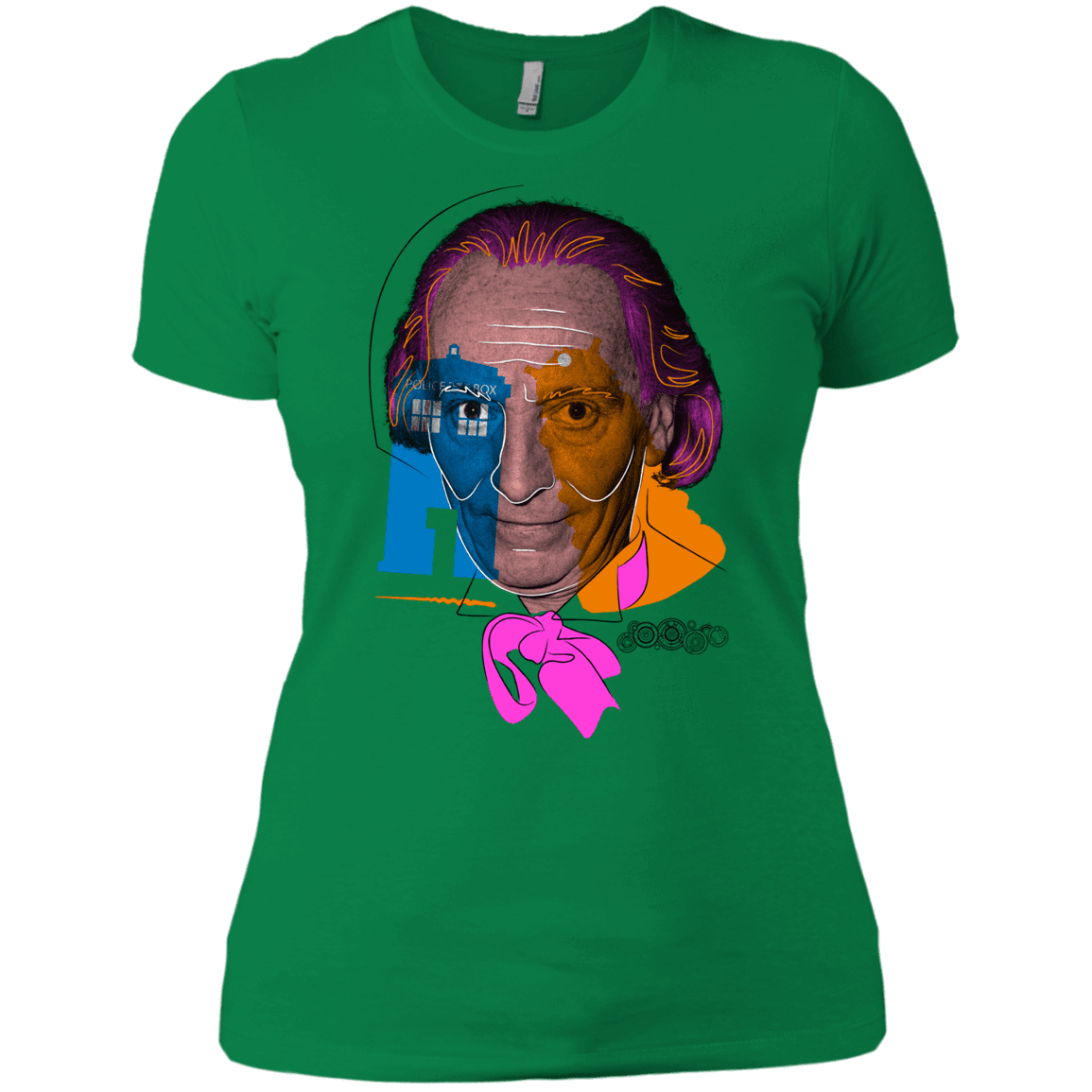 T-Shirts Kelly Green / X-Small Doctor Warwhol 1 Women's Premium T-Shirt
