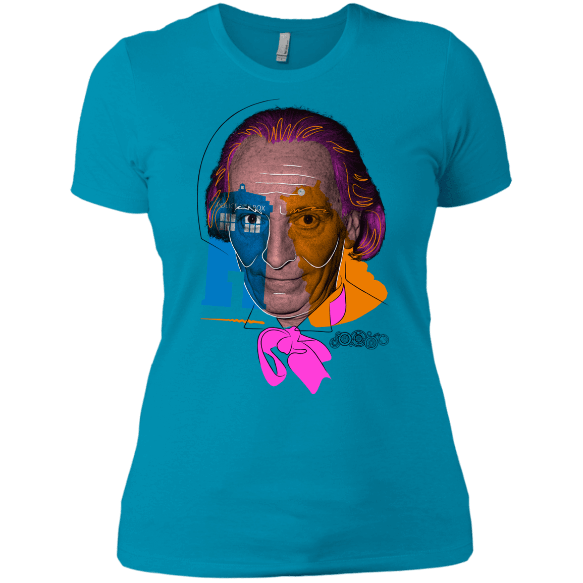 T-Shirts Turquoise / X-Small Doctor Warwhol 1 Women's Premium T-Shirt