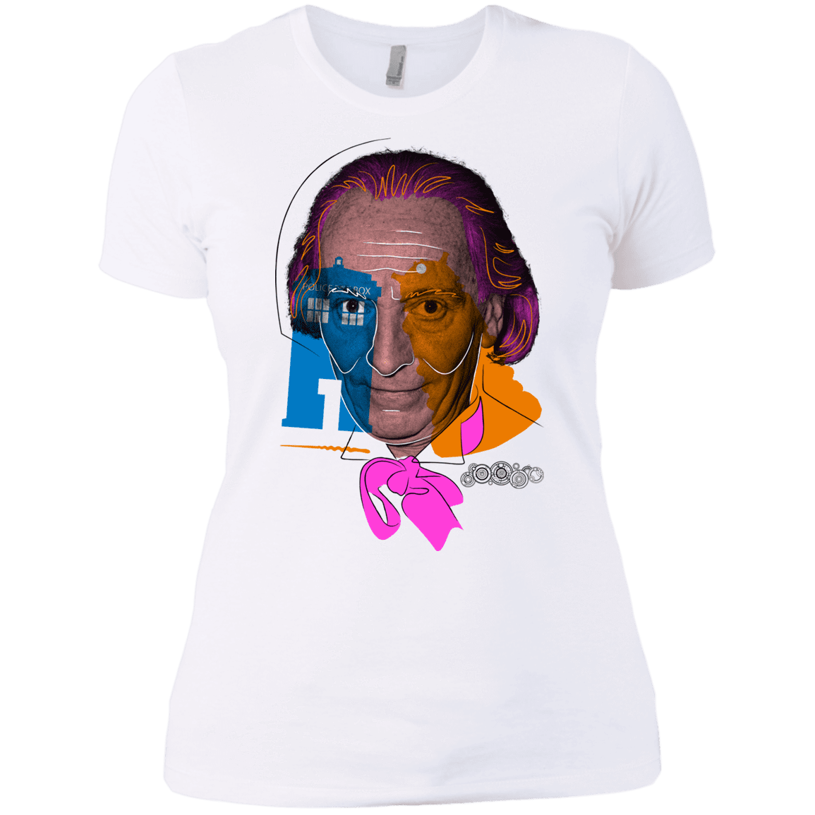 T-Shirts White / X-Small Doctor Warwhol 1 Women's Premium T-Shirt