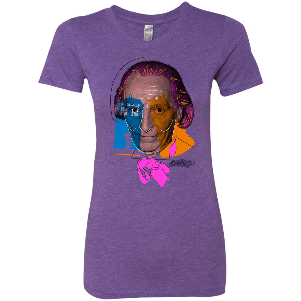 T-Shirts Purple Rush / S Doctor Warwhol 1 Women's Triblend T-Shirt