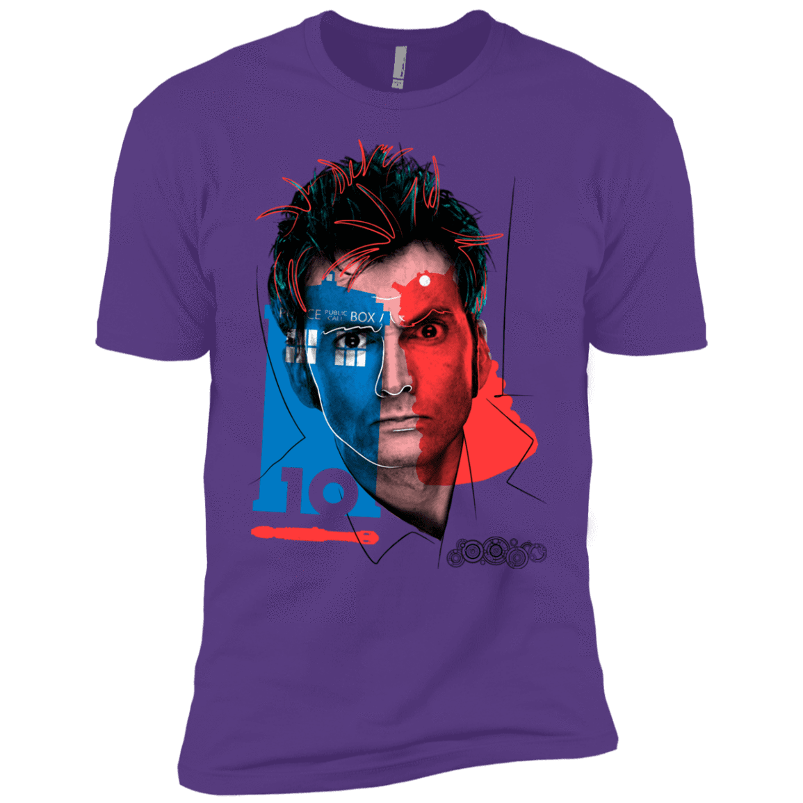 T-Shirts Purple Rush / YXS Doctor Warwhol 10 Boys Premium T-Shirt