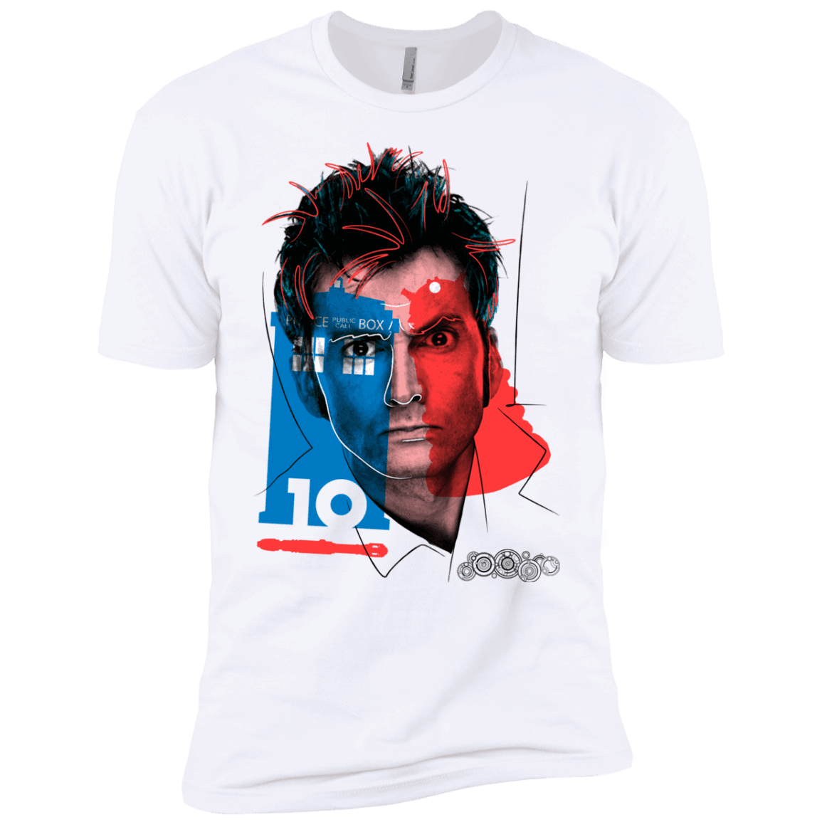 T-Shirts White / YXS Doctor Warwhol 10 Boys Premium T-Shirt