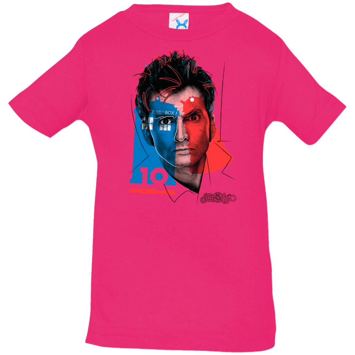 T-Shirts Hot Pink / 6 Months Doctor Warwhol 10 Infant Premium T-Shirt
