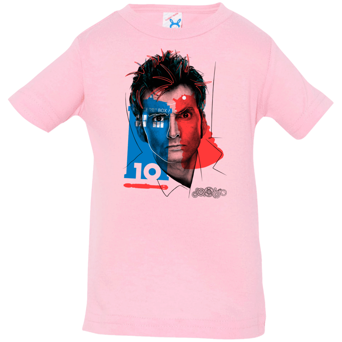 T-Shirts Pink / 6 Months Doctor Warwhol 10 Infant Premium T-Shirt