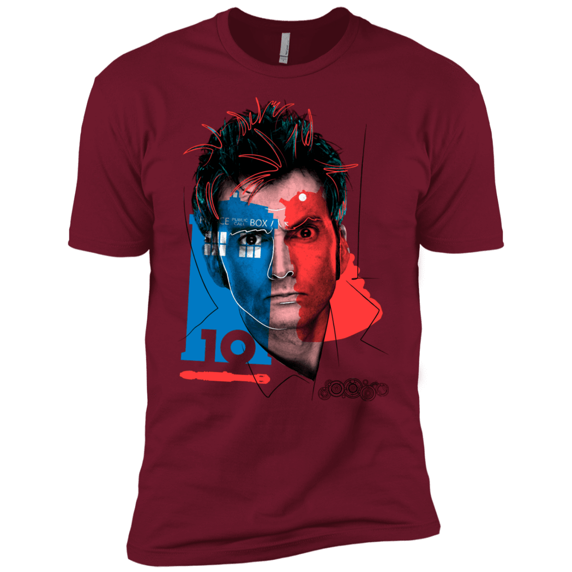 T-Shirts Cardinal / X-Small Doctor Warwhol 10 Men's Premium T-Shirt