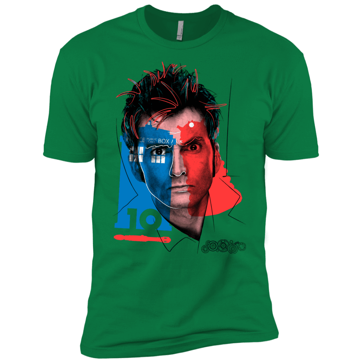 T-Shirts Kelly Green / X-Small Doctor Warwhol 10 Men's Premium T-Shirt