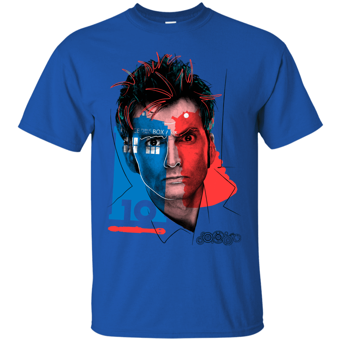 T-Shirts Royal / S Doctor Warwhol 10 T-Shirt