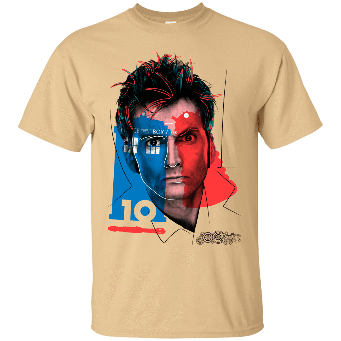 T-Shirts Vegas Gold / S Doctor Warwhol 10 T-Shirt