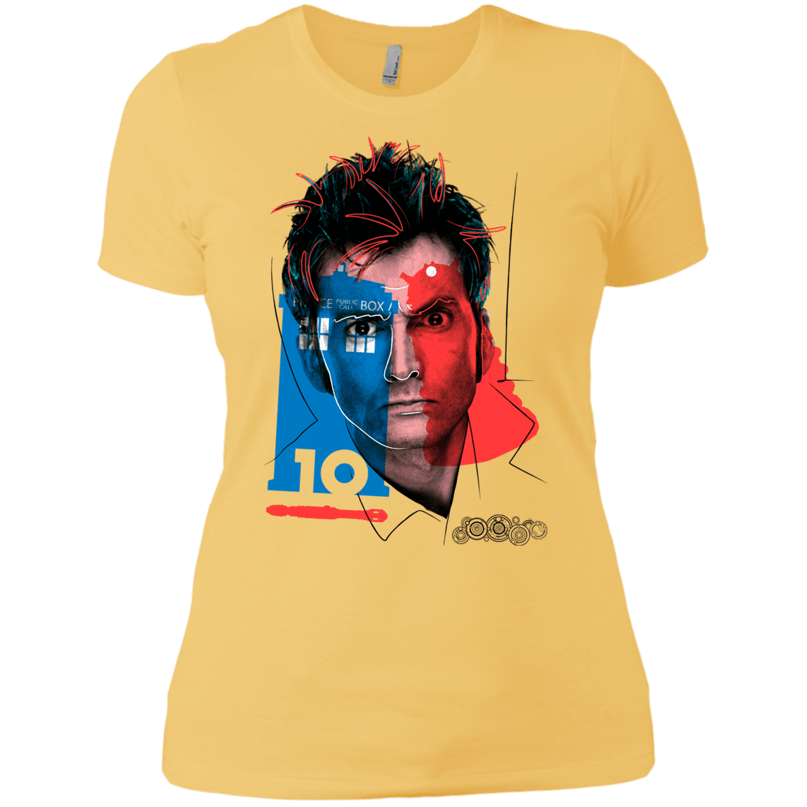 T-Shirts Banana Cream/ / X-Small Doctor Warwhol 10 Women's Premium T-Shirt