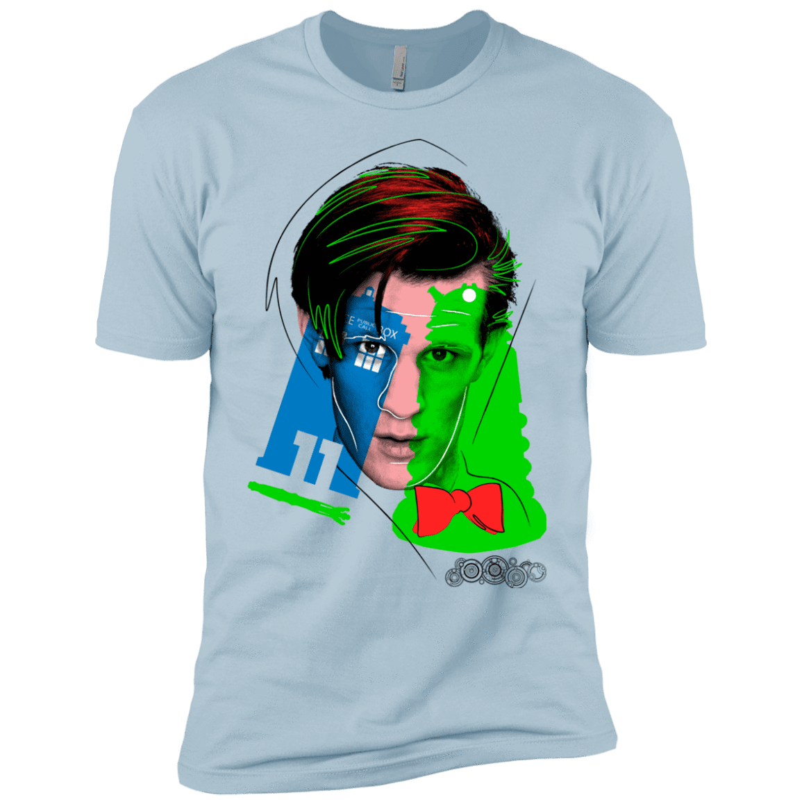 T-Shirts Light Blue / YXS Doctor Warwhol 11 Boys Premium T-Shirt