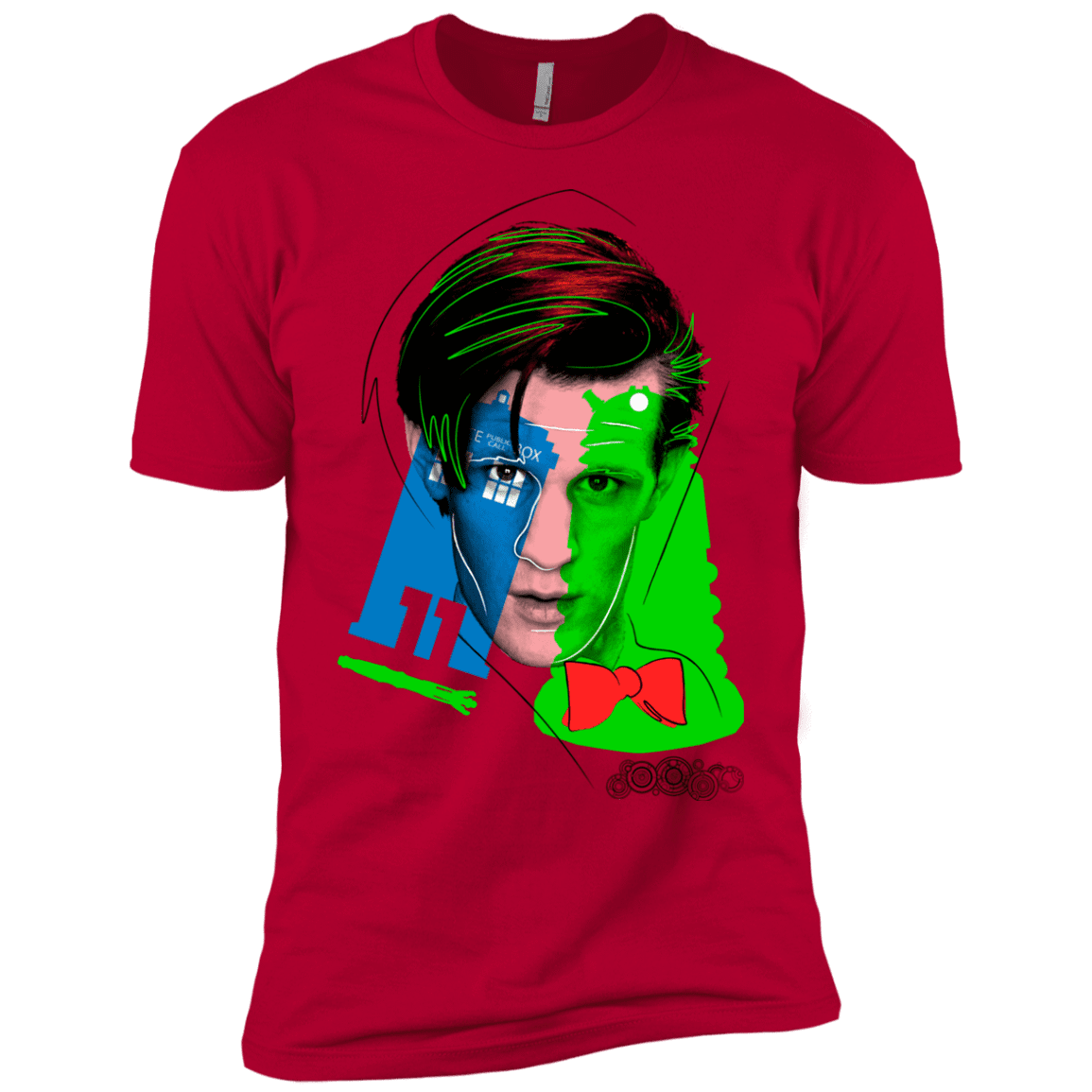 T-Shirts Red / YXS Doctor Warwhol 11 Boys Premium T-Shirt