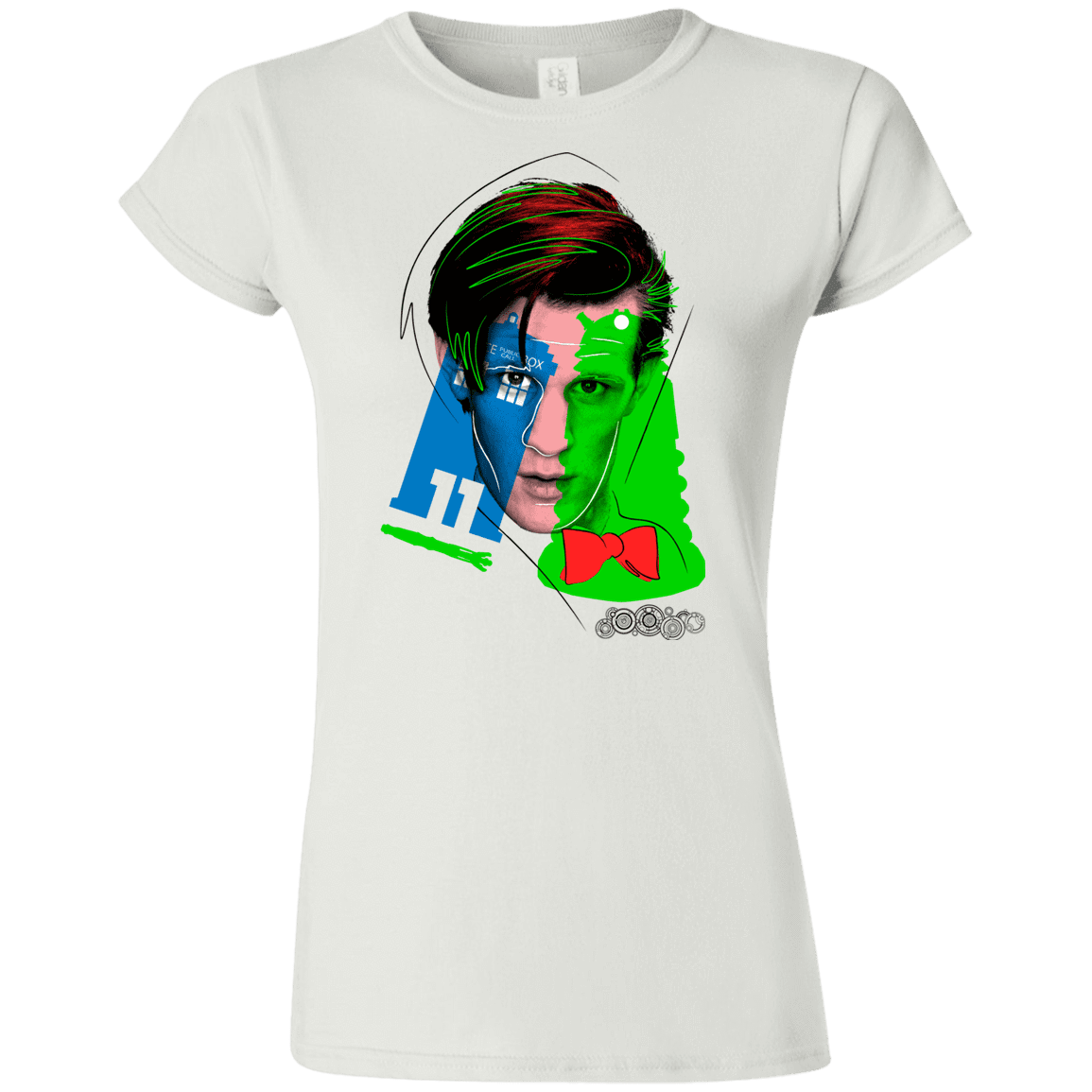 T-Shirts White / S Doctor Warwhol 11 Junior Slimmer-Fit T-Shirt