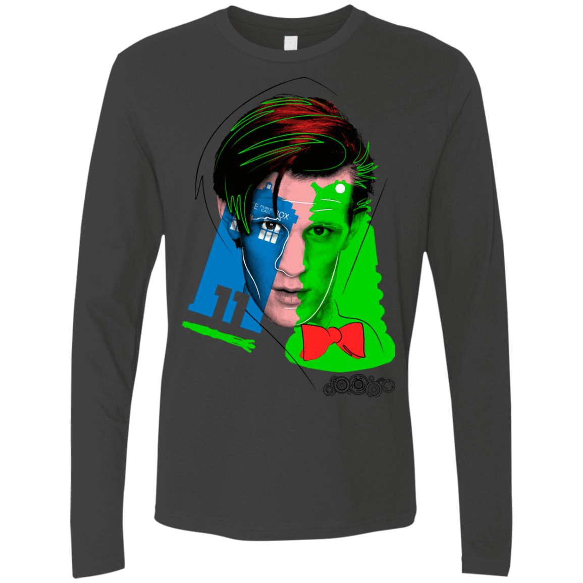 T-Shirts Heavy Metal / S Doctor Warwhol 11 Men's Premium Long Sleeve