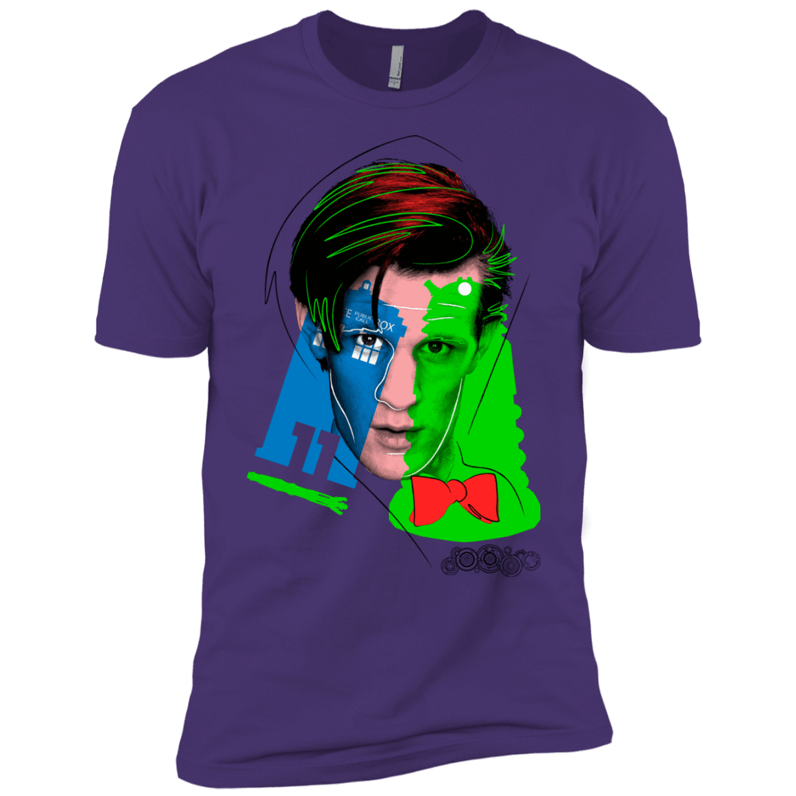 T-Shirts Purple Rush/ / X-Small Doctor Warwhol 11 Men's Premium T-Shirt