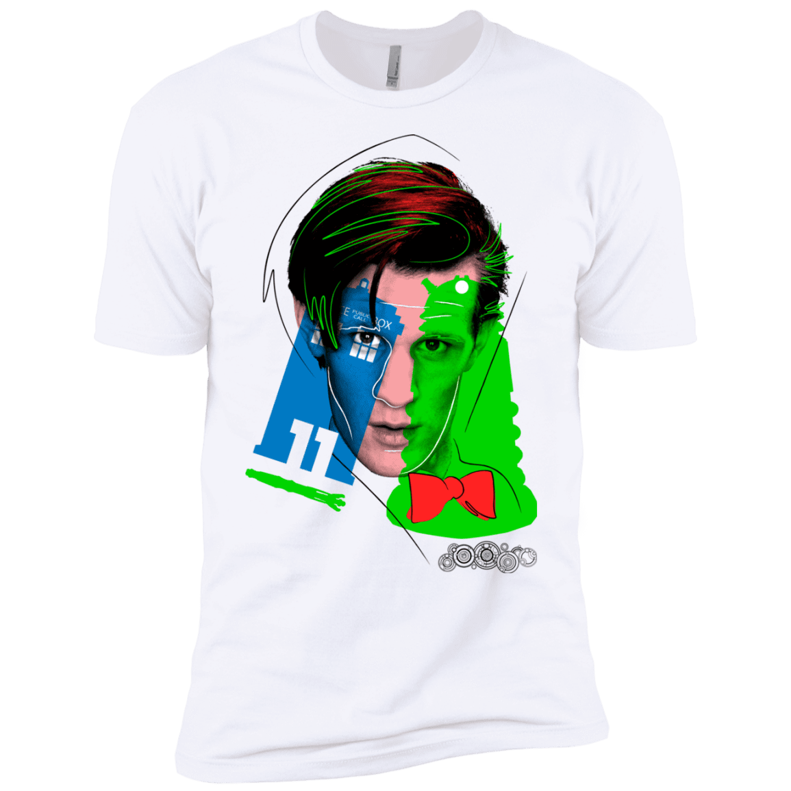 T-Shirts White / X-Small Doctor Warwhol 11 Men's Premium T-Shirt