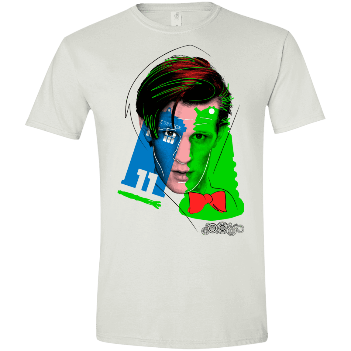 T-Shirts White / X-Small Doctor Warwhol 11 Men's Semi-Fitted Softstyle