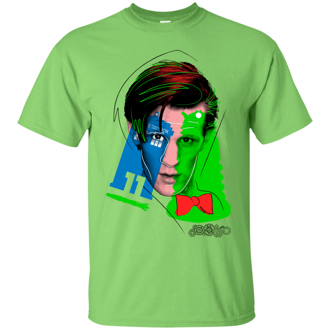 T-Shirts Lime / S Doctor Warwhol 11 T-Shirt