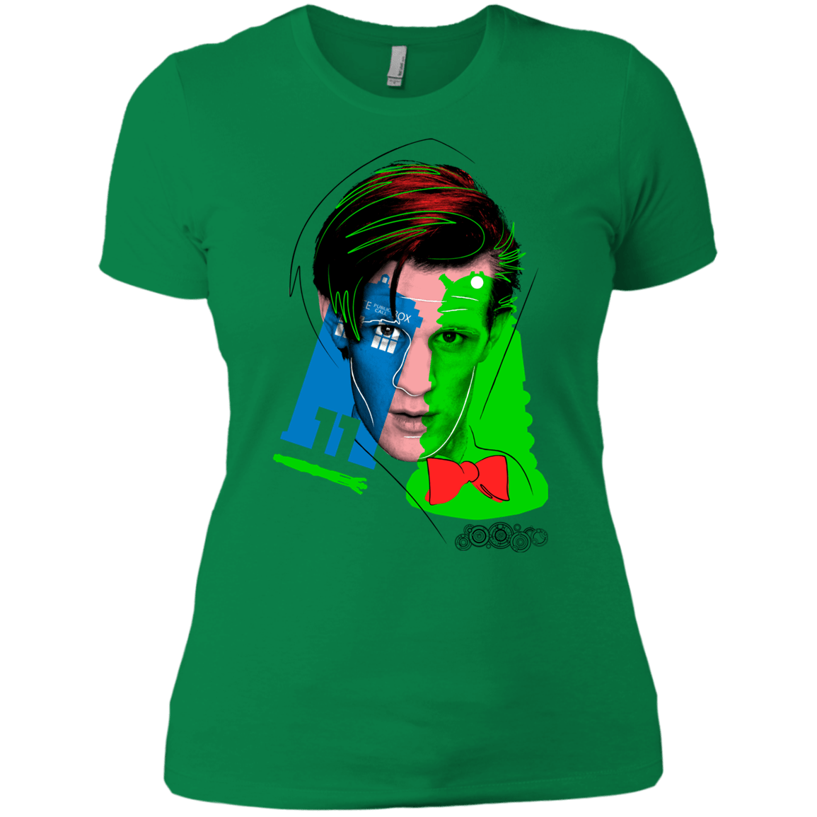 T-Shirts Kelly Green / X-Small Doctor Warwhol 11 Women's Premium T-Shirt