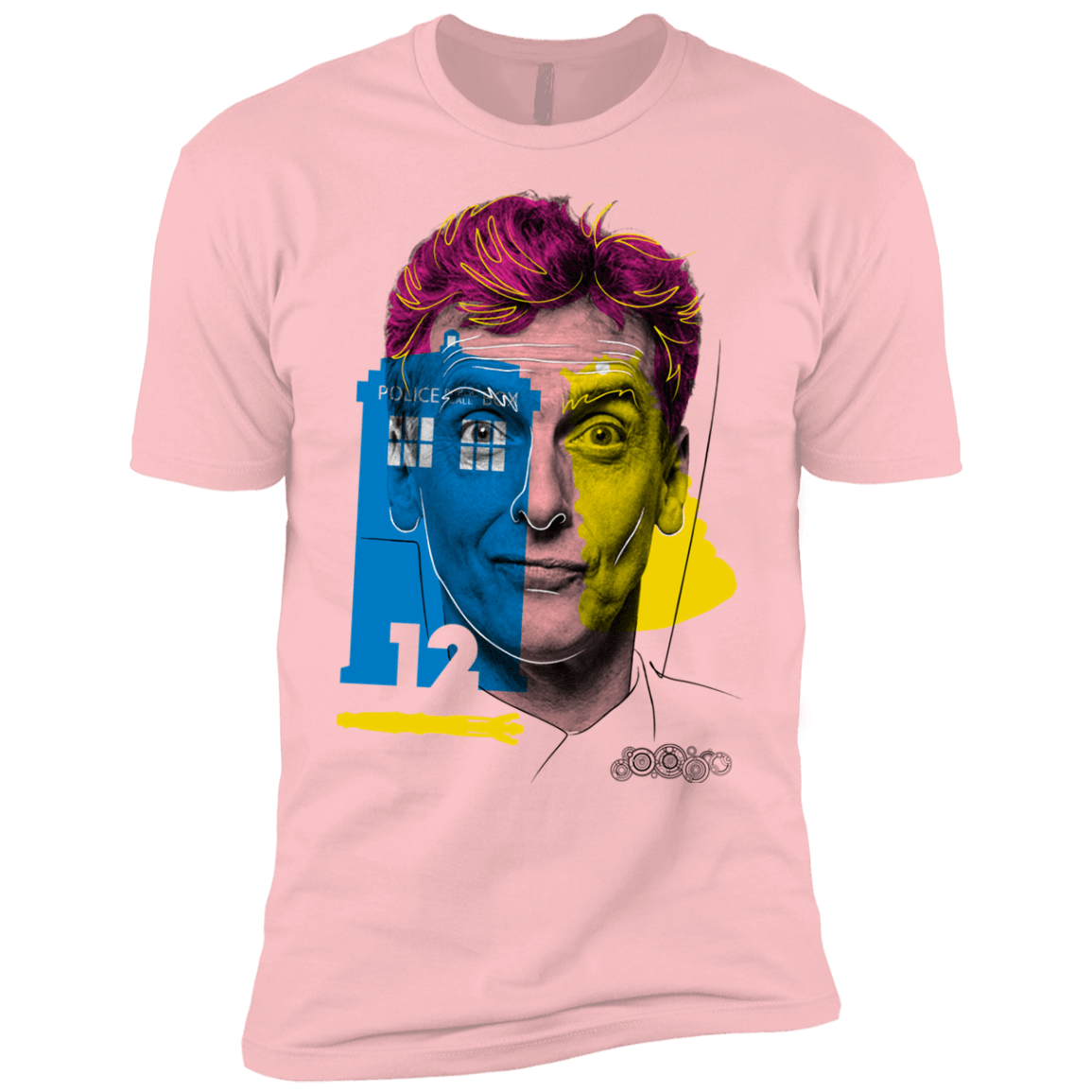 T-Shirts Light Pink / YXS Doctor Warwhol 12 Boys Premium T-Shirt