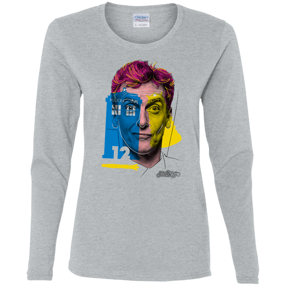 T-Shirts Sport Grey / S Doctor Warwhol 12 Women's Long Sleeve T-Shirt