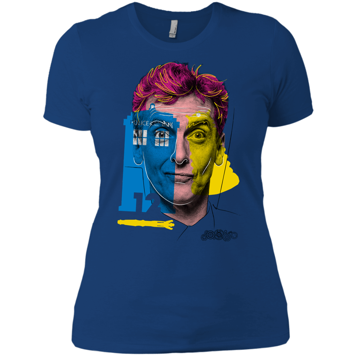 T-Shirts Royal / X-Small Doctor Warwhol 12 Women's Premium T-Shirt