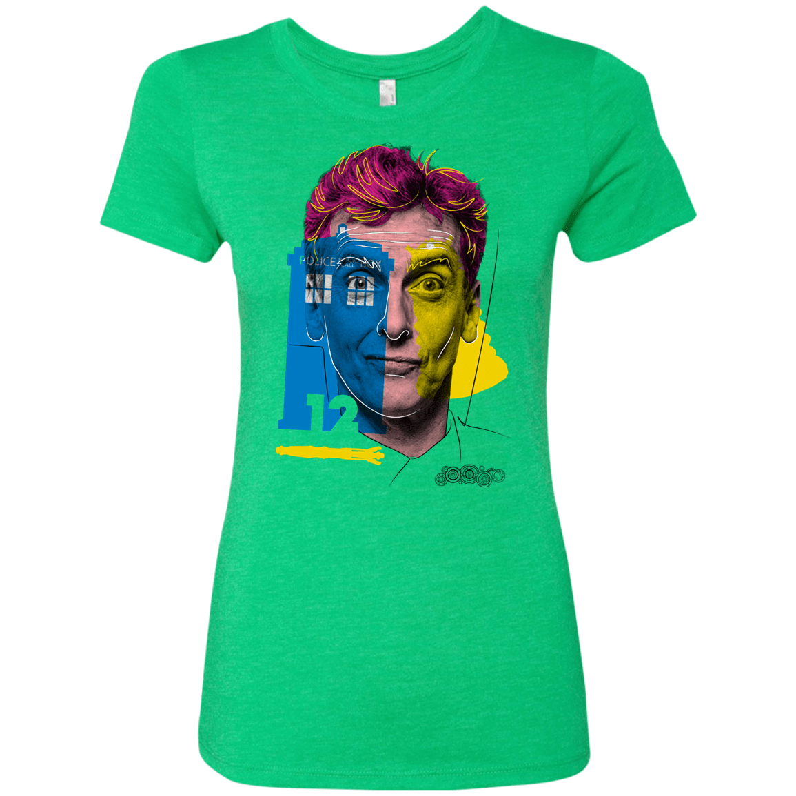 T-Shirts Envy / S Doctor Warwhol 12 Women's Triblend T-Shirt