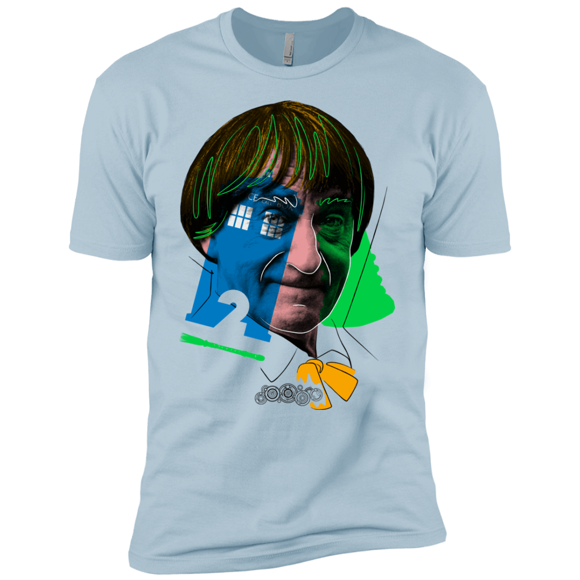 T-Shirts Light Blue / YXS Doctor Warwhol 2 Boys Premium T-Shirt