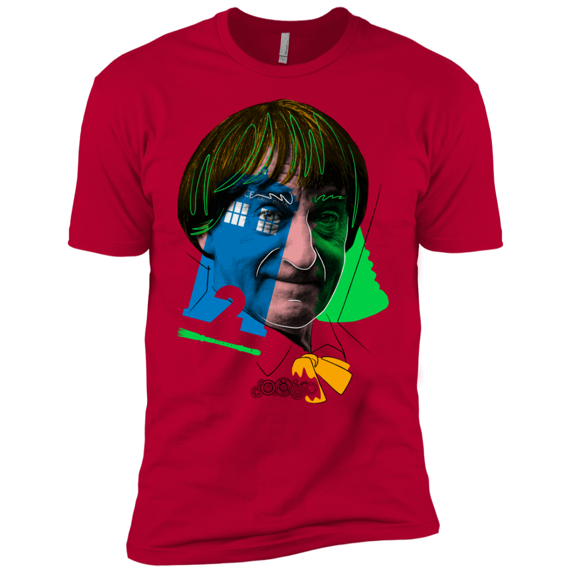 T-Shirts Red / YXS Doctor Warwhol 2 Boys Premium T-Shirt