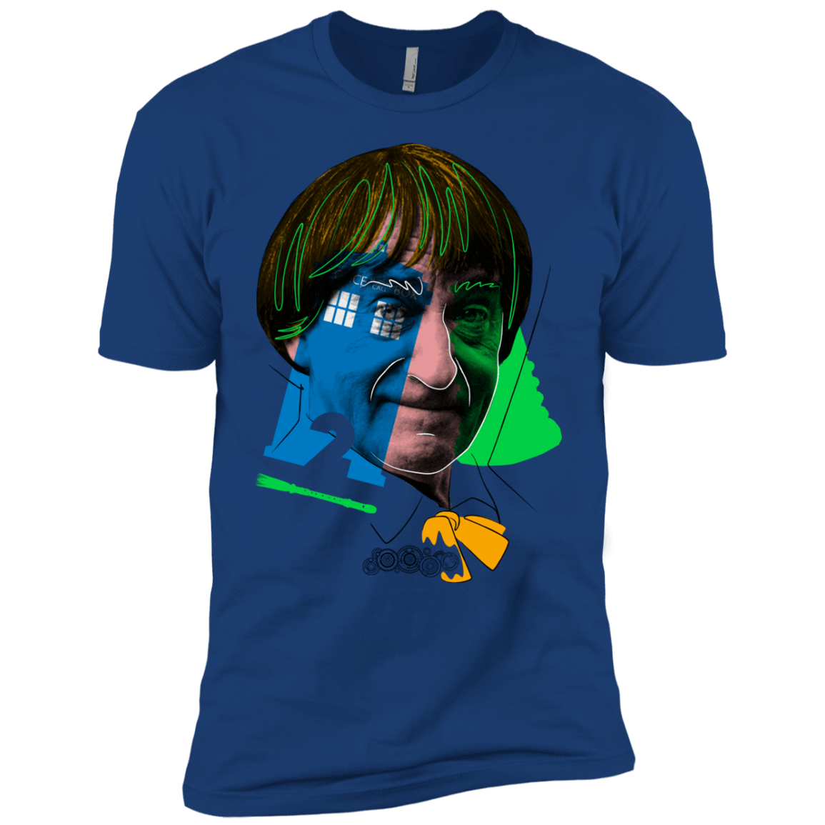 T-Shirts Royal / YXS Doctor Warwhol 2 Boys Premium T-Shirt