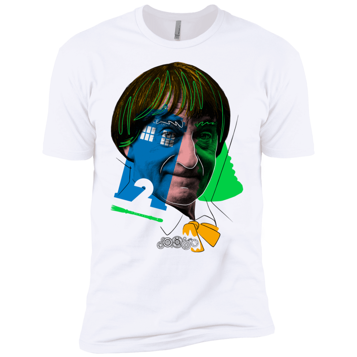 T-Shirts White / YXS Doctor Warwhol 2 Boys Premium T-Shirt