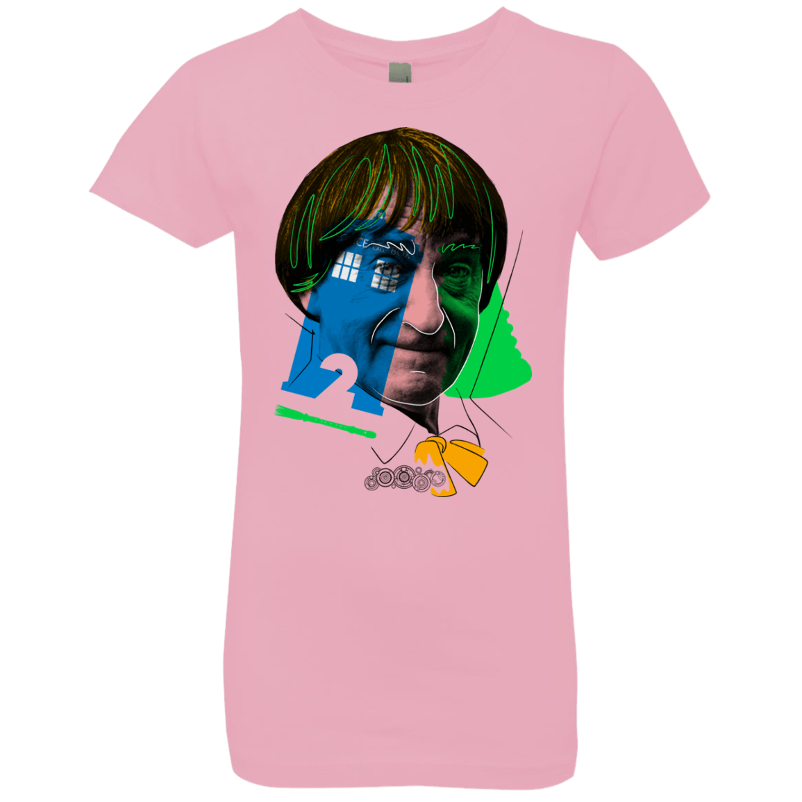 T-Shirts Light Pink / YXS Doctor Warwhol 2 Girls Premium T-Shirt