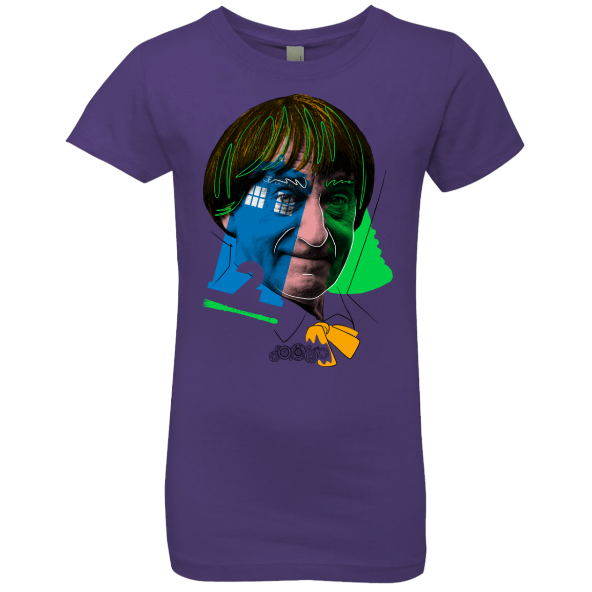 T-Shirts Purple Rush / YXS Doctor Warwhol 2 Girls Premium T-Shirt